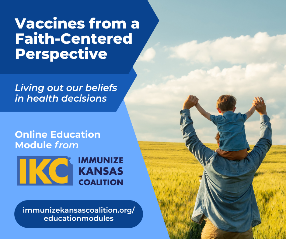 Protecting Kansas with Immunization Social Media Graphic